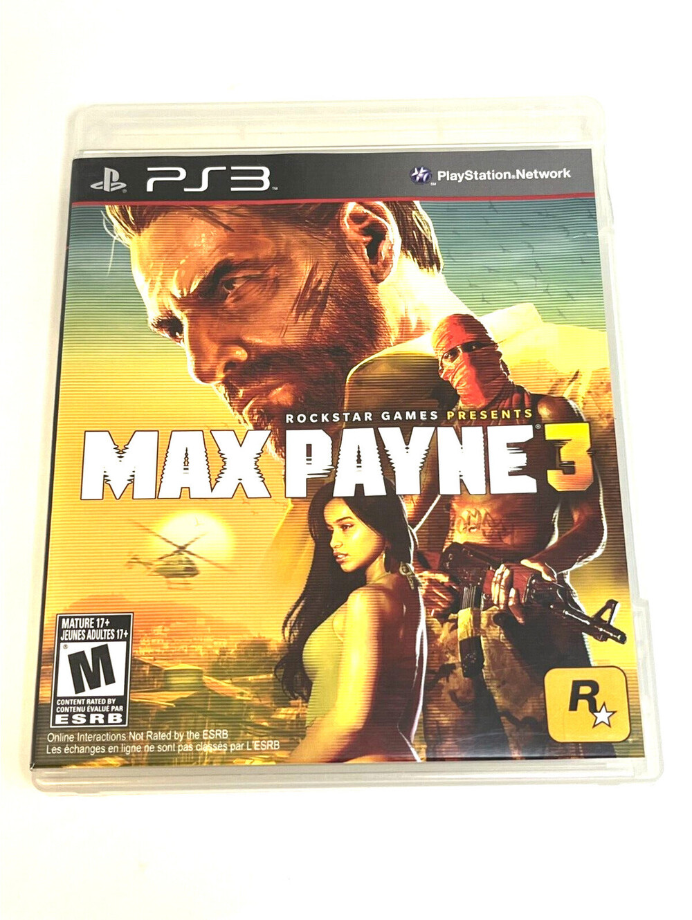 Max Payne 3 PS3 Rockstar Games Comes With Case
